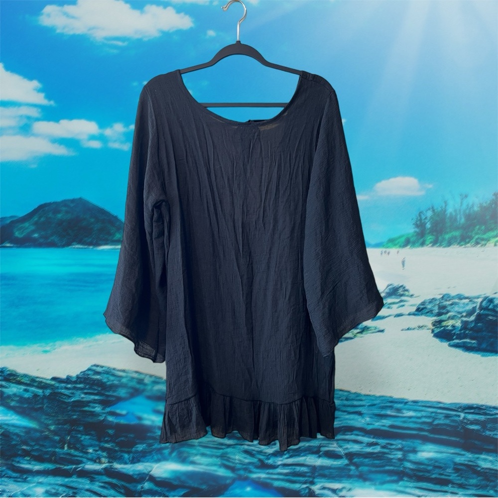 Marca Amit Collection Black Cover-Up